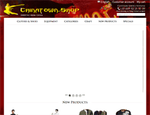 Tablet Screenshot of chinatown-shop.com